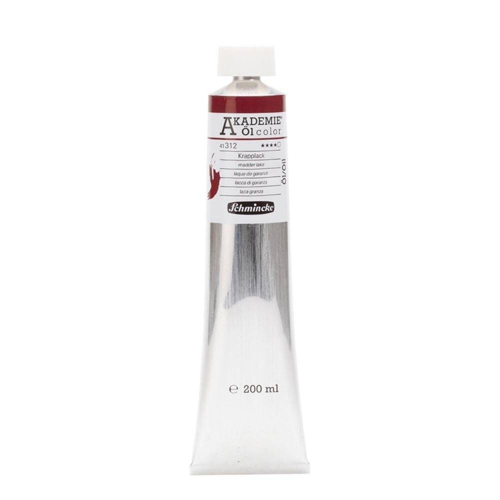 Schmincke Akademie Öl Color Yağlı Boya 200 ml Seri 1 312 Madder Lake