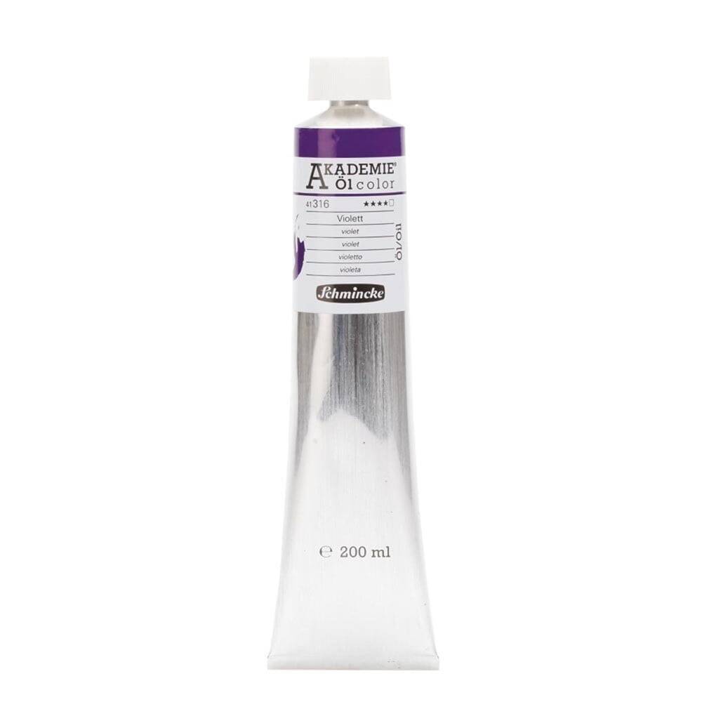Schmincke Akademie Öl Color Yağlı Boya 200 ml Seri 1 316 Violet