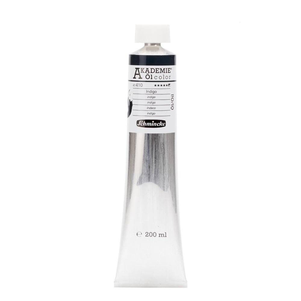 Schmincke Akademie Öl Color Yağlı Boya 200 ml Seri 1 410 Indigo