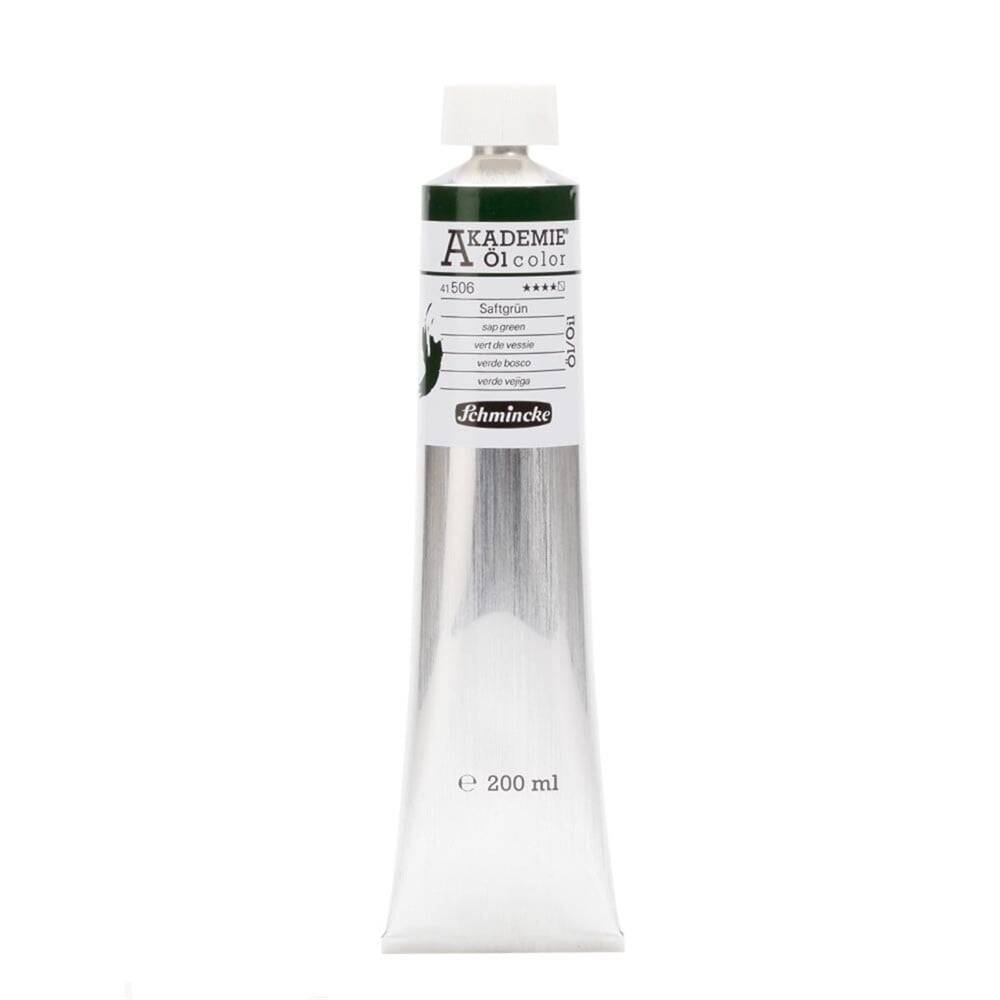 Schmincke Akademie Öl Color Yağlı Boya 200 ml Seri 1 506 Sap Green