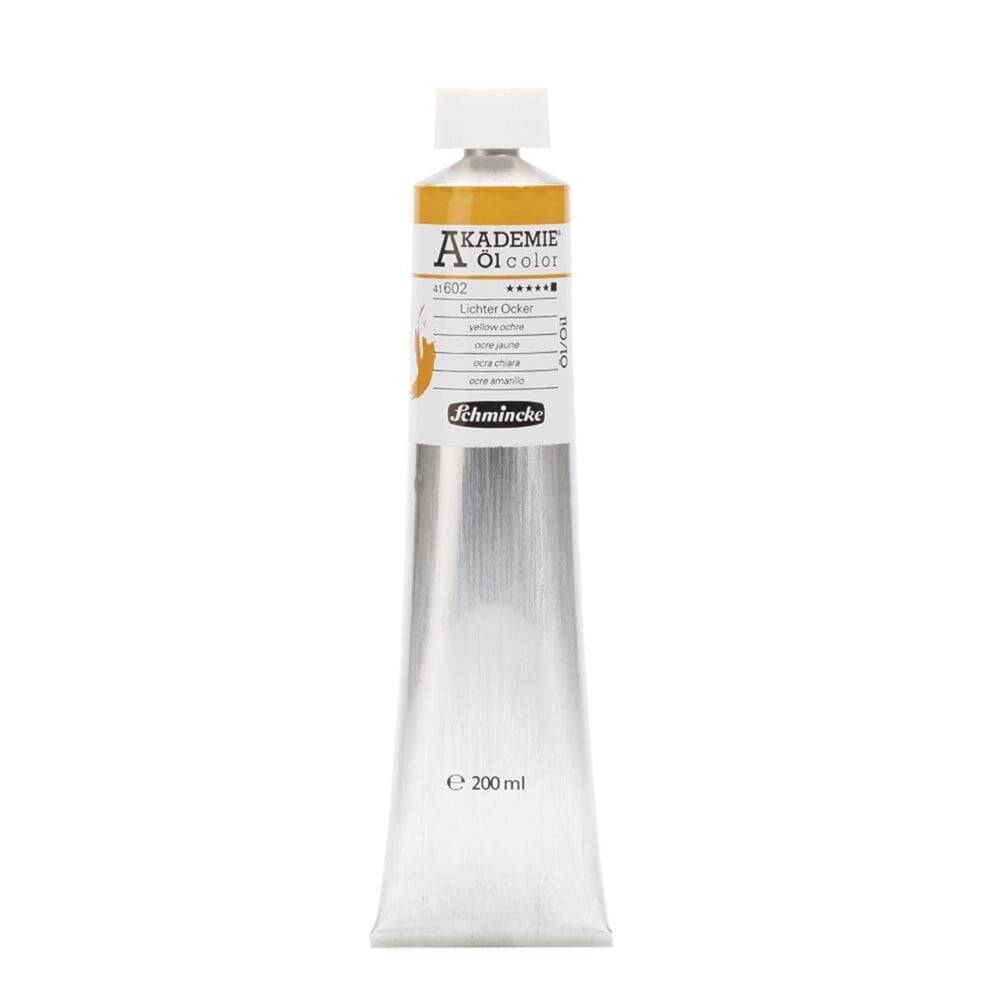 Schmincke Akademie Öl Color Yağlı Boya 200 ml Seri 1 602 Yellow Ochre