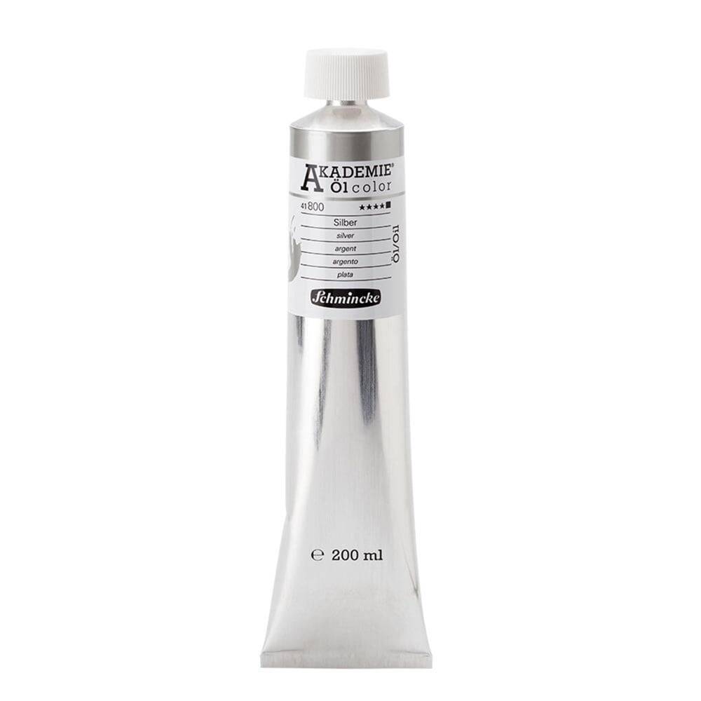 Schmincke Akademie Öl Color Yağlı Boya 200 ml Seri 2 800 Silver