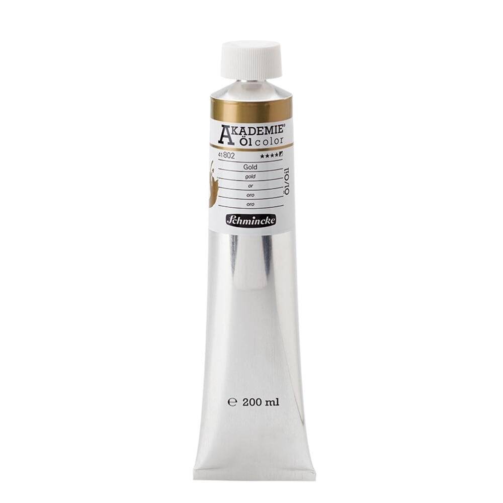 Schmincke Akademie Öl Color Yağlı Boya 200 ml Seri 2 802 Gold
