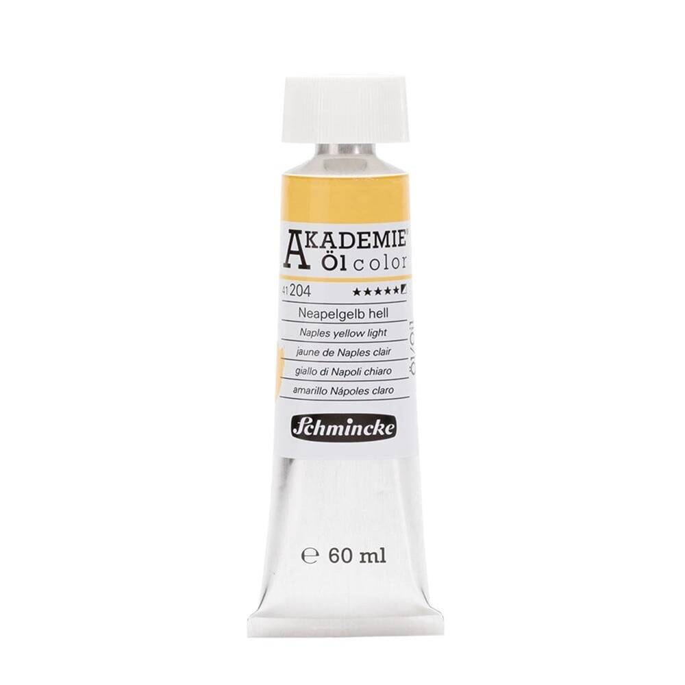 Schmincke Akademie Öl Color Yağlı Boya 60 ml Seri 1 204 Naples Yellow Light