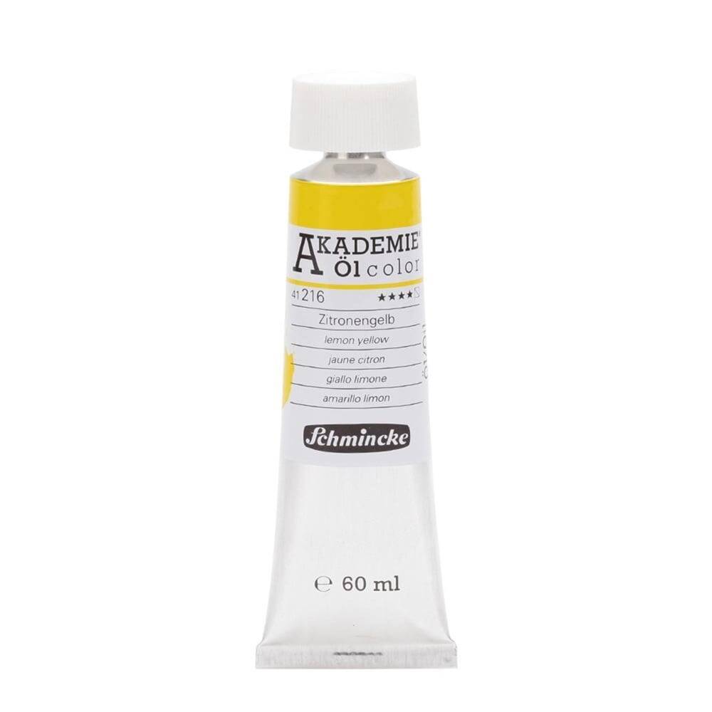 Schmincke Akademie Öl Color Yağlı Boya 60 ml Seri 1 216 Lemon Yellow