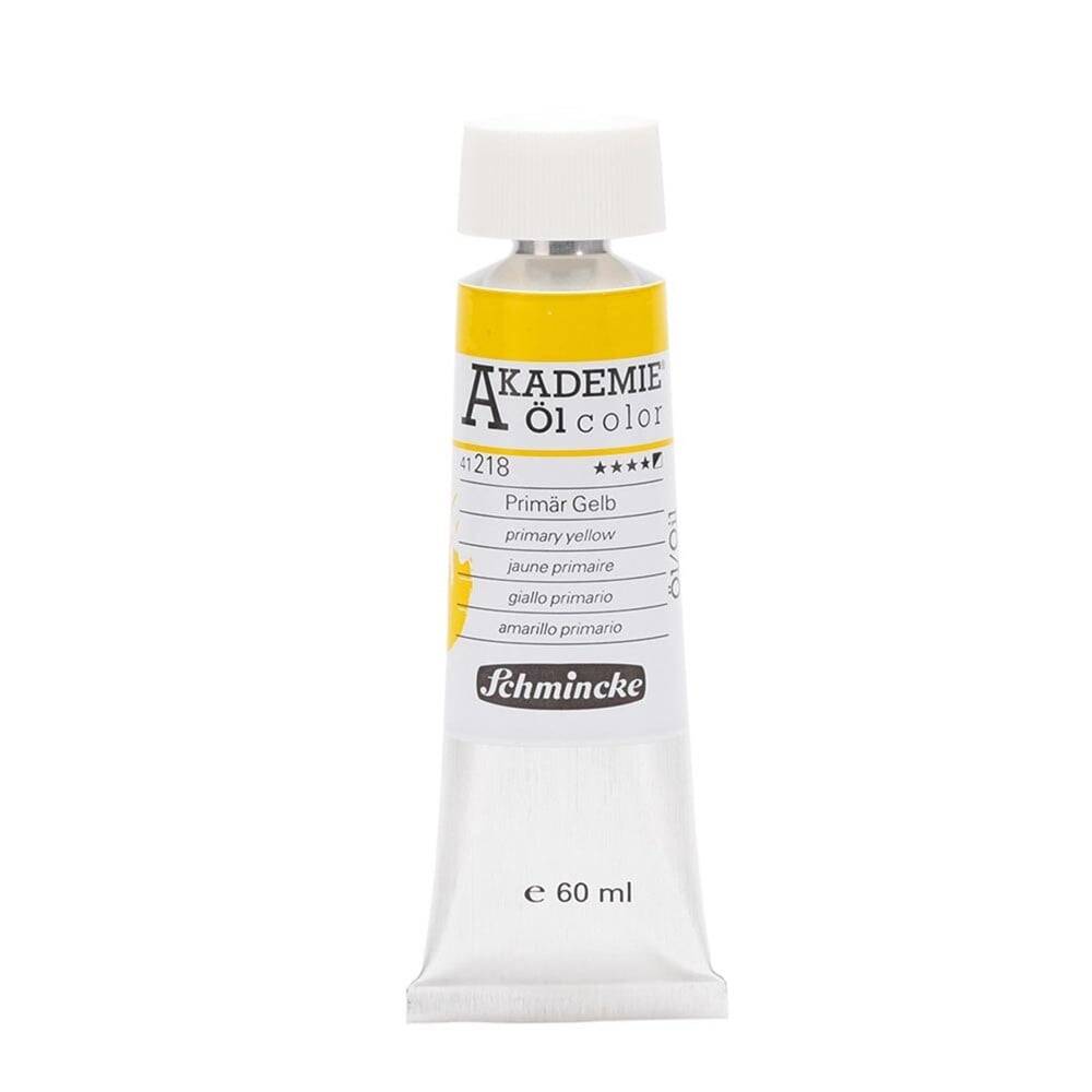 Schmincke Akademie Öl Color Yağlı Boya 60 ml Seri 1 218 Primary Yellow