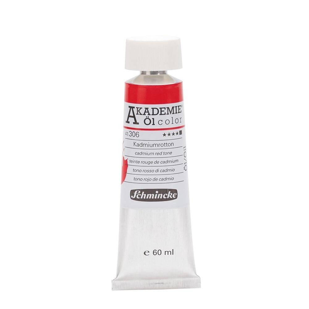 Schmincke Akademie Öl Color Yağlı Boya 60 ml Seri 1 306 Cadmium Red Hue
