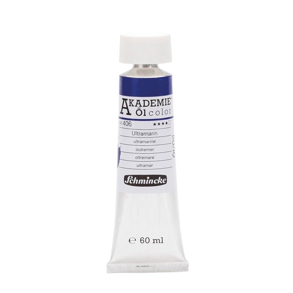 Schmincke Akademie Öl Color Yağlı Boya 60 ml Seri 1 406 Ultramarine
