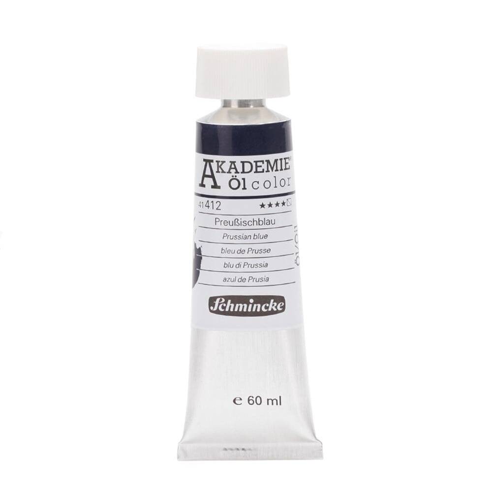 Schmincke Akademie Öl Color Yağlı Boya 60 ml Seri 1 412 Prussian Blue