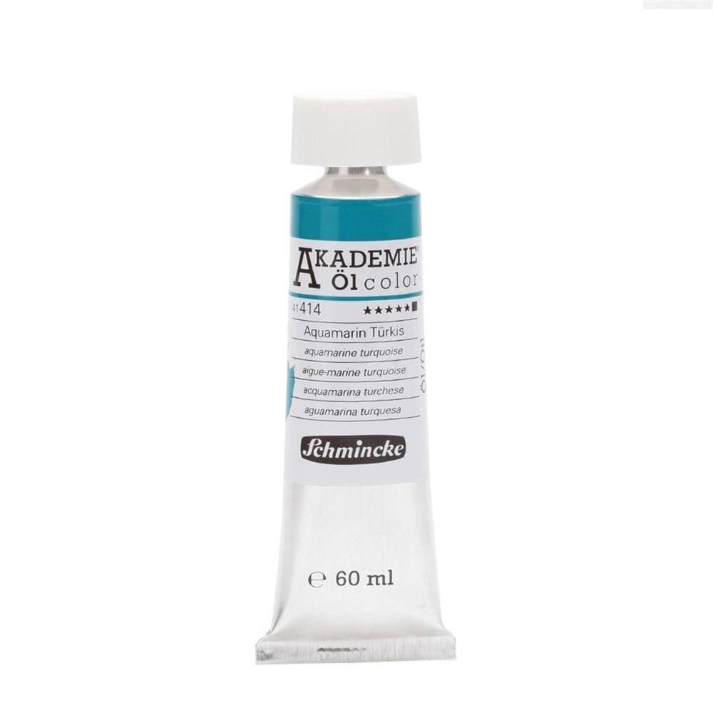 Schmincke Akademie Öl Color Yağlı Boya 60 ml Seri 1 414 Aquamarine Turquoise