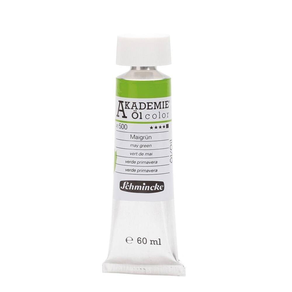 Schmincke Akademie Öl Color Yağlı Boya 60 ml Seri 1 500 May Green