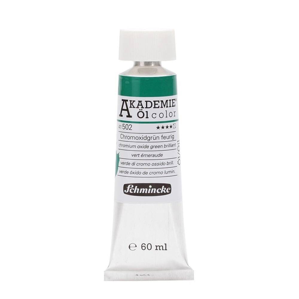 Schmincke Akademie Öl Color Yağlı Boya 60 ml Seri 1 502 Chromium Oxide Green Brilliant