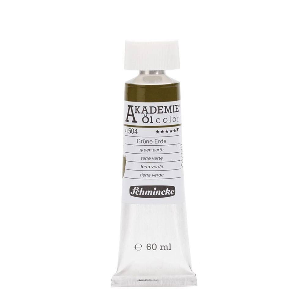 Schmincke Akademie Öl Color Yağlı Boya 60 ml Seri 1 504 Green Earth