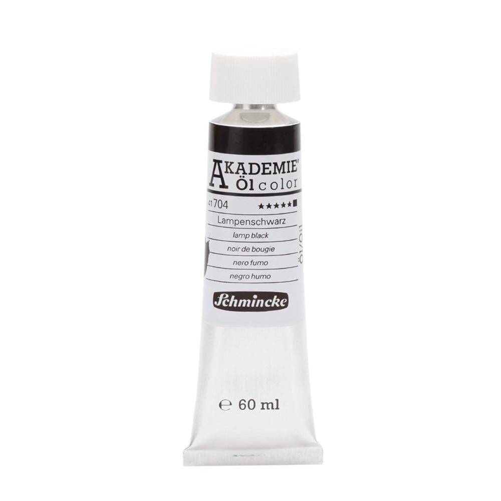 Schmincke Akademie Öl Color Yağlı Boya 60 ml Seri 1 704 Lamp Black