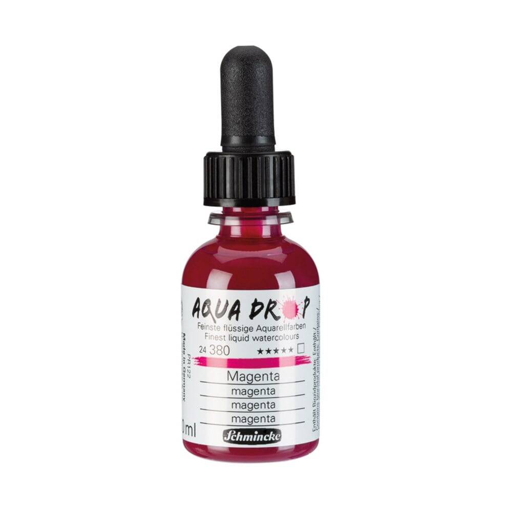 Schmincke Aqua Drop Sıvı Suluboya Magenta 30 ml