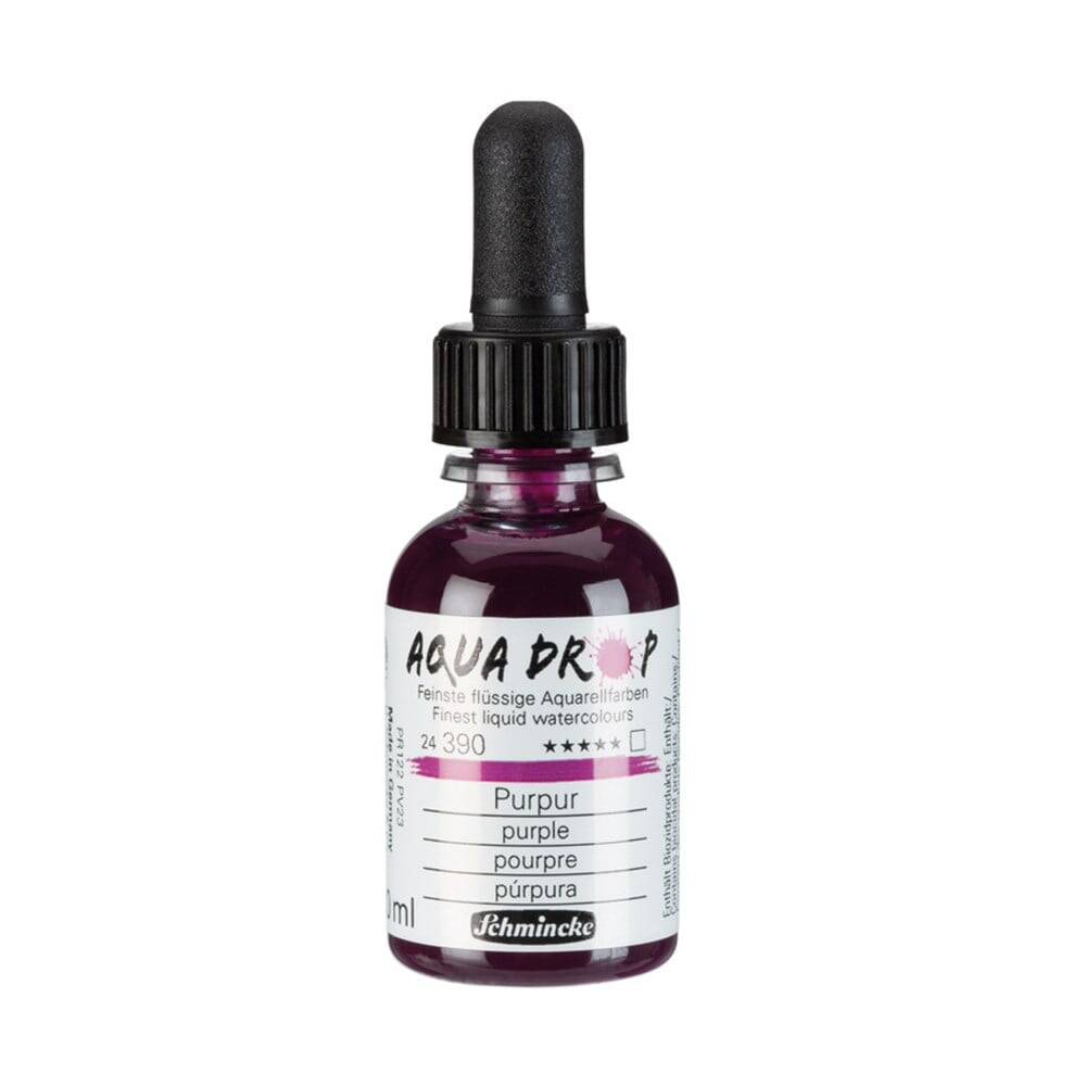 Schmincke Aqua Drop Sıvı Suluboya Purple 30 ml