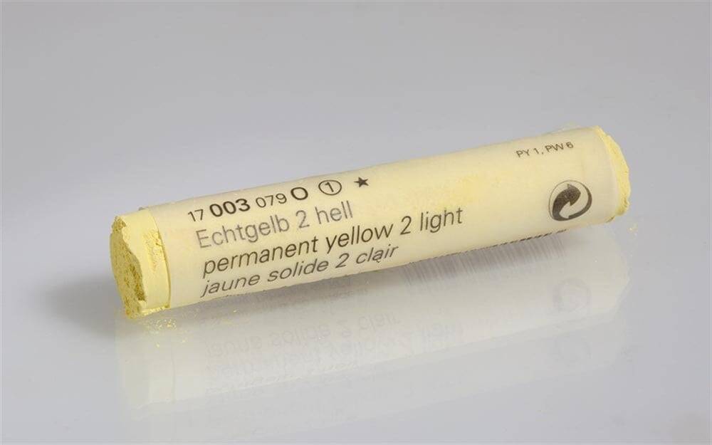 Schmincke Artist Soft Pastel Boya 003 O Permanent Yellow 2 Light