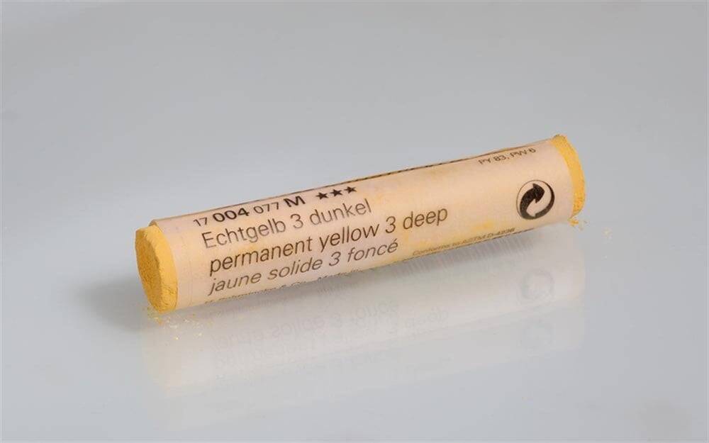 Schmincke Artist Soft Pastel Boya 004 M Permanent Yellow 3 Deep