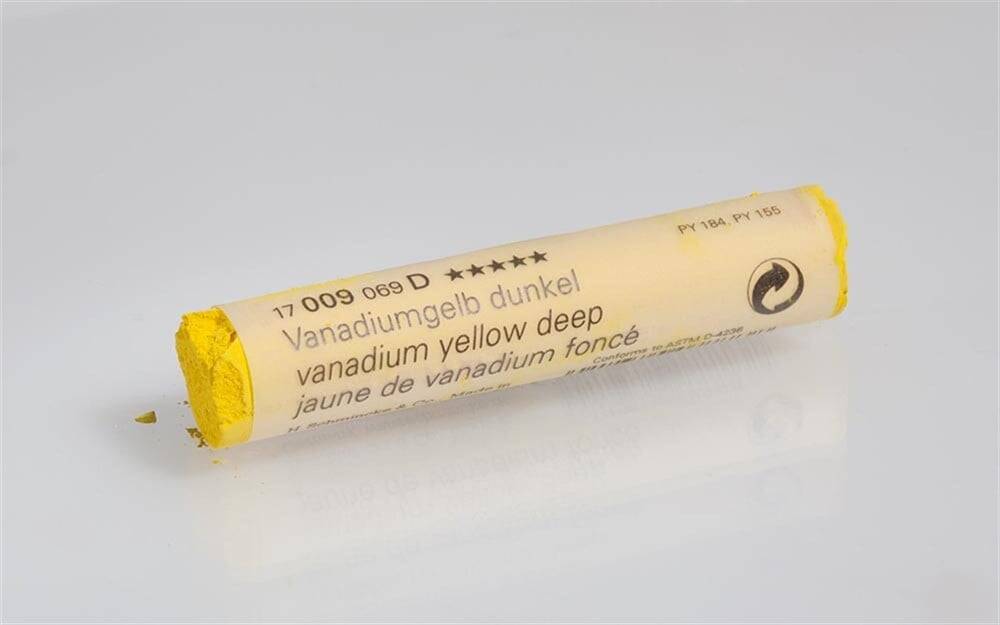 Schmincke Artist Soft Pastel Boya 009 D Vanadium Yellow Deep