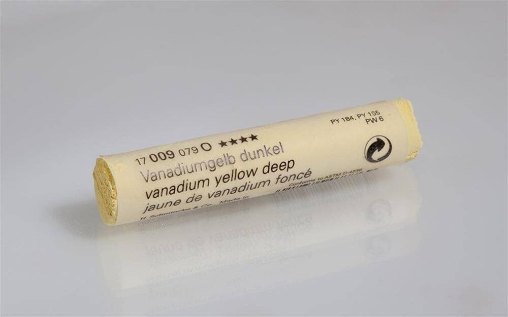 Schmincke Artist Soft Pastel Boya 009 O Vanadium Yellow Deep