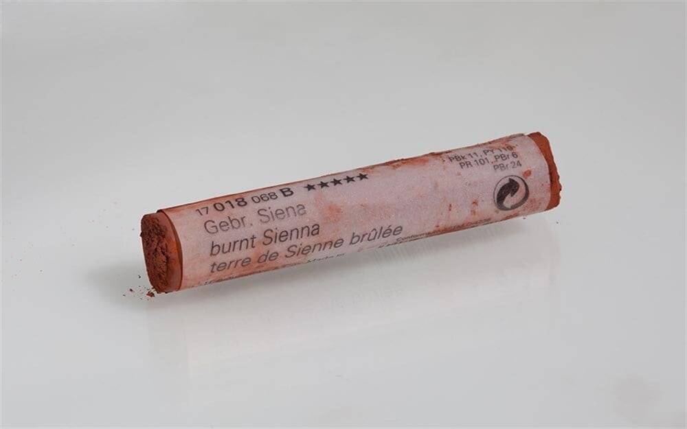 Schmincke Artist Soft Pastel Boya 018 B Burnt Sienna