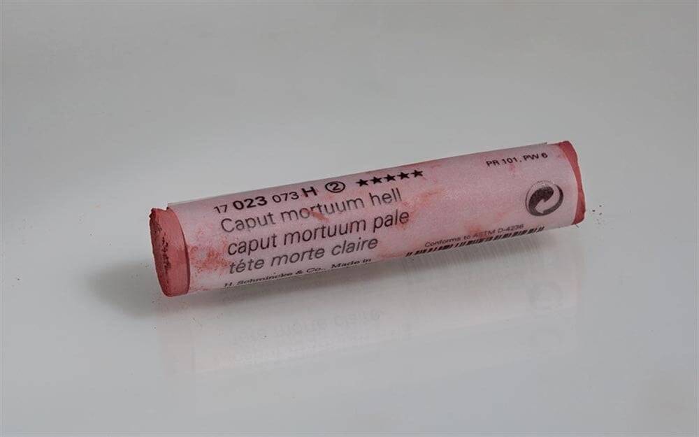 Schmincke Artist Soft Pastel Boya 023 H Caput Mortuum Pale