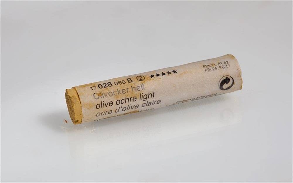 Schmincke Artist Soft Pastel Boya 028 B Olive Ochre Light