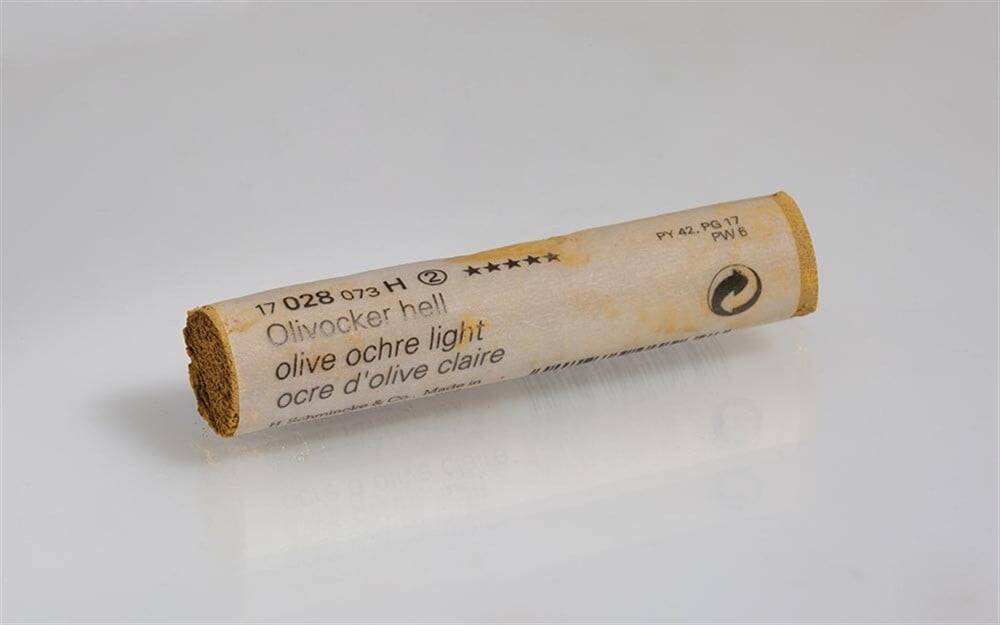 Schmincke Artist Soft Pastel Boya 028 H Olive Ochre Light