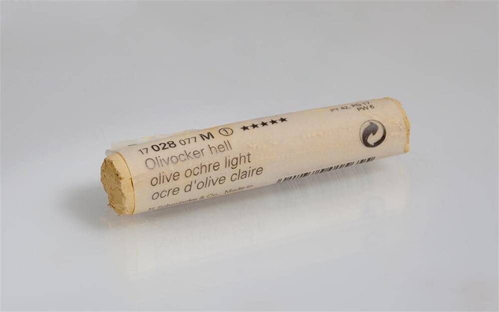 Schmincke Artist Soft Pastel Boya 028 M Olive Ochre Light