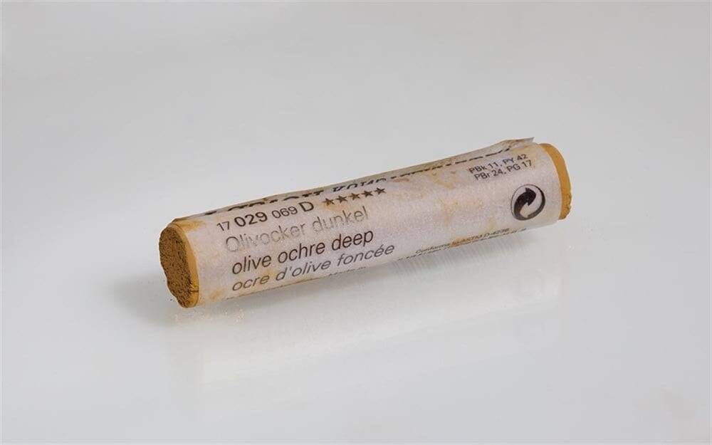 Schmincke Artist Soft Pastel Boya 029 D Olive Ochre Deep
