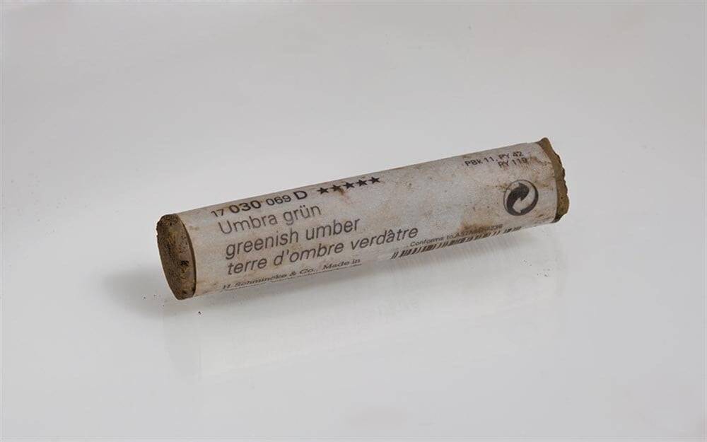 Schmincke Artist Soft Pastel Boya 030 D Greenish Umber