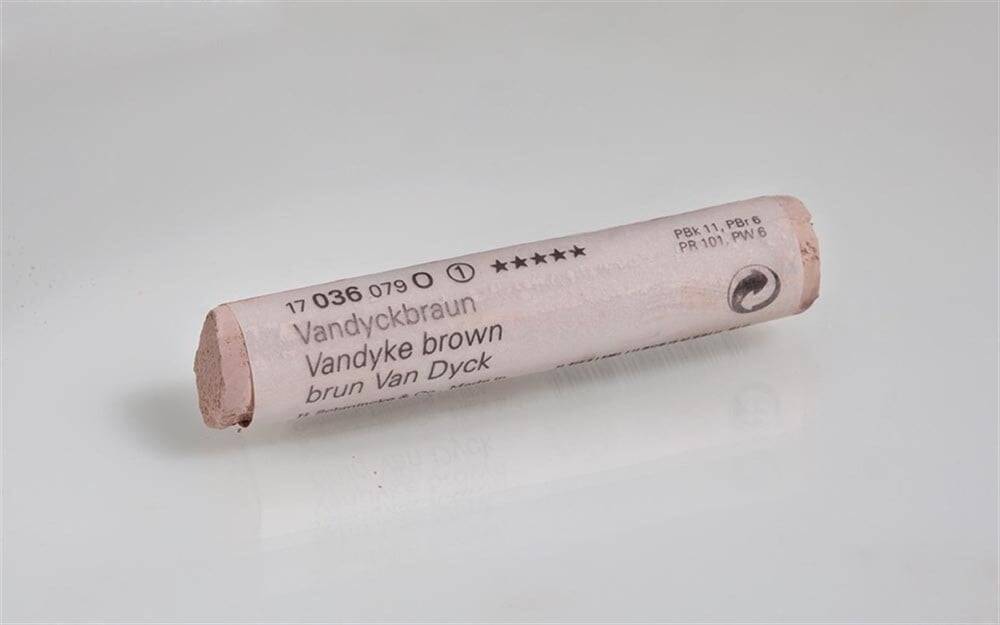 Schmincke Artist Soft Pastel Boya 036 O Vandyke Brown