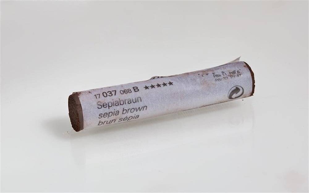 Schmincke Artist Soft Pastel Boya 037 B Sepia Brown