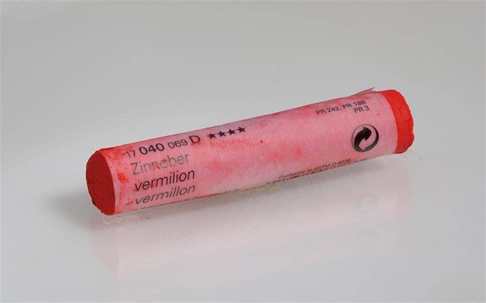 Schmincke Artist Soft Pastel Boya 040 D Vermilion