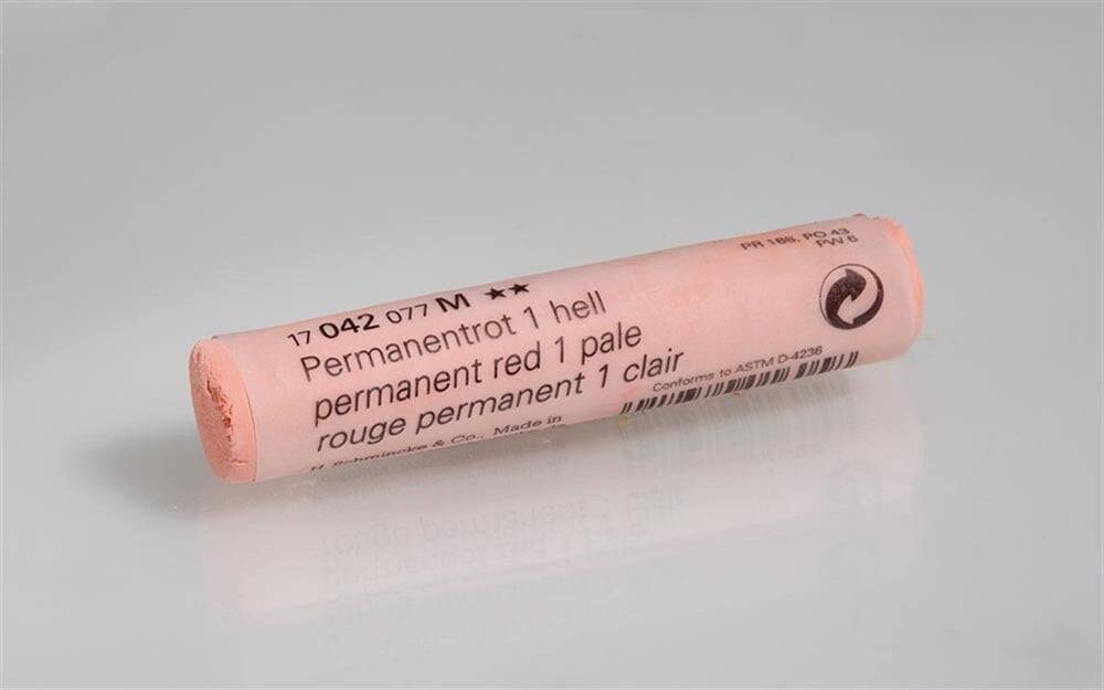 Schmincke Artist Soft Pastel Boya 042 M Permanent Red 1 Pale