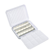 Schmincke Boş Metal Sulu Boya Tablet Kutusu Gümüş Renk Kapak 18 X Yarım Tablet 74953