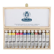 Schmincke Calligraphy Artist Guaj Boya Set Ahşap Kutu 12x20ml