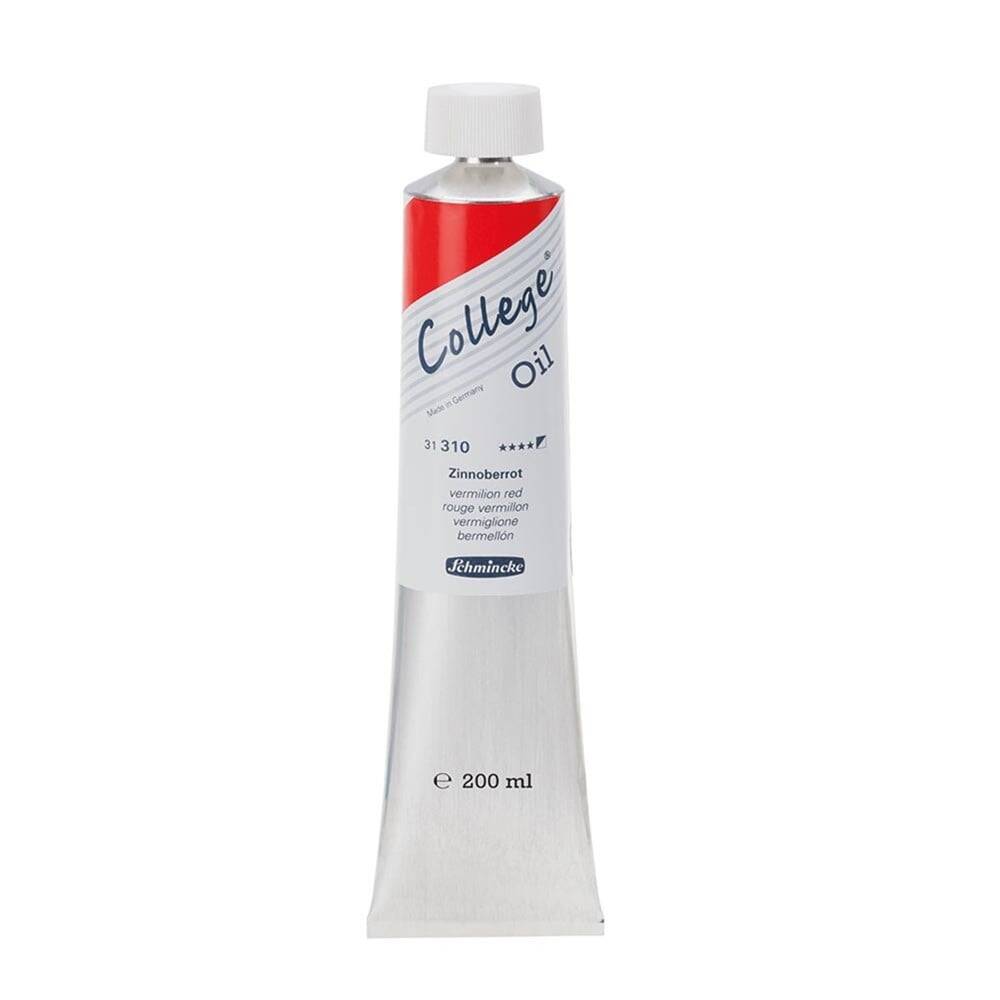 Schmincke College Oil Yağlı Boya 200 ml 310 Vermilion Red