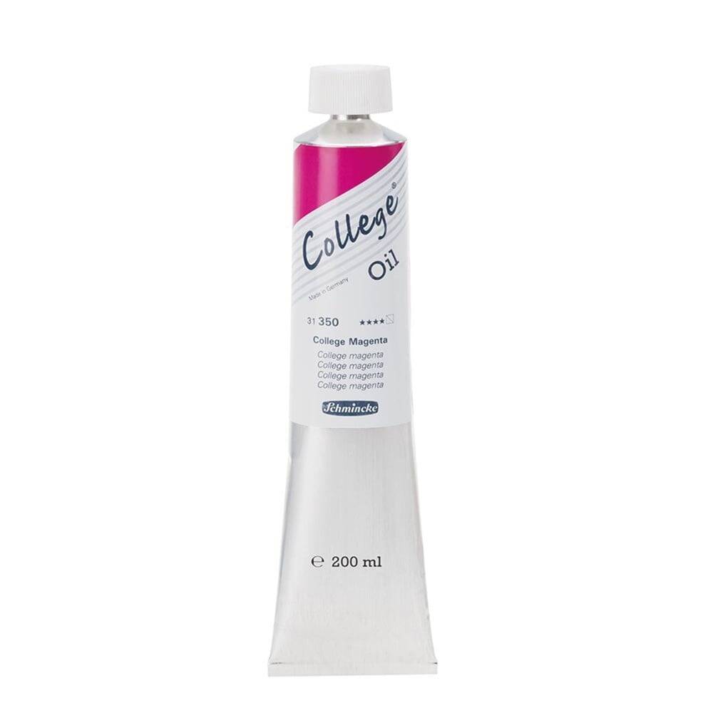 Schmincke College Oil Yağlı Boya 200 ml 350 College Oil Magenta