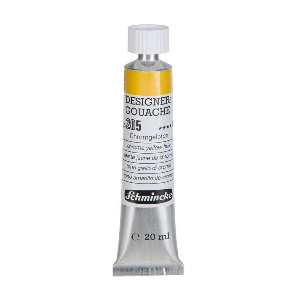 Schmincke Hks Designers Gouache Guaj Boya 20 ml Tüp 205 Chrome Yellow