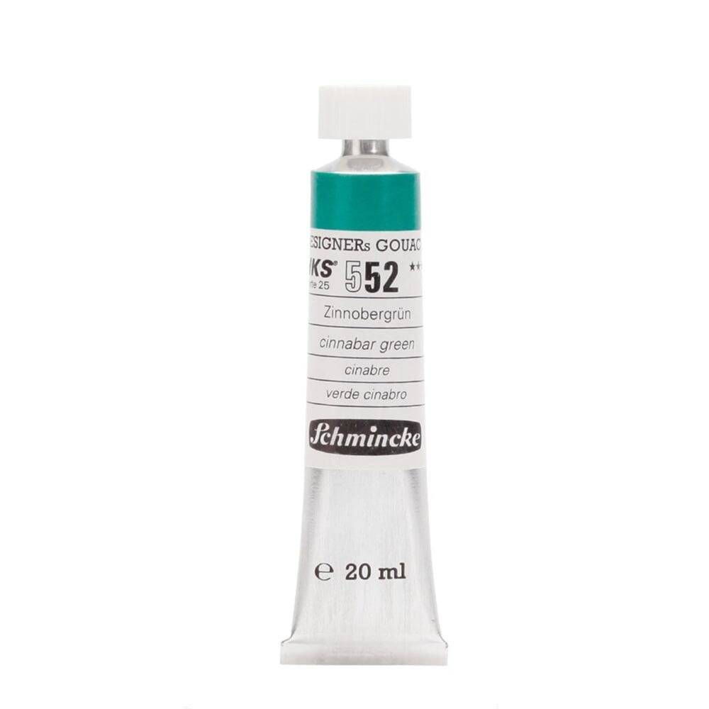 Schmincke Hks Designers Gouache Guaj Boya 20 ml Tüp 552 Cinnabar Green