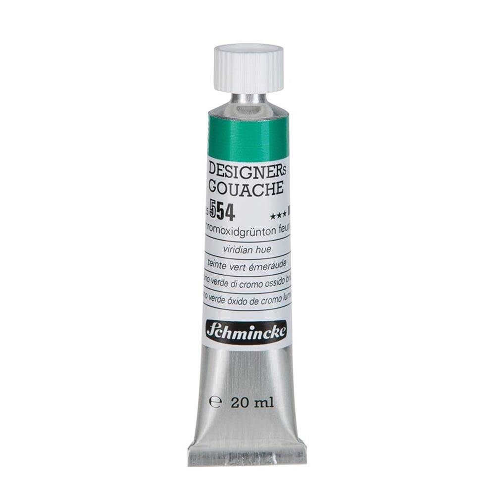Schmincke Hks Designers Gouache Guaj Boya 20 ml Tüp 554 Chromium Oxide Green Brilliant