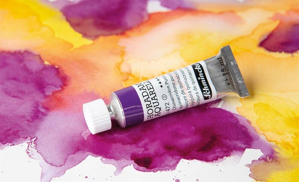 Schmincke Horadam Aquarell Ahşap Kutu Artist Sulu Boya Seti 140 Renk Yarım Tablet