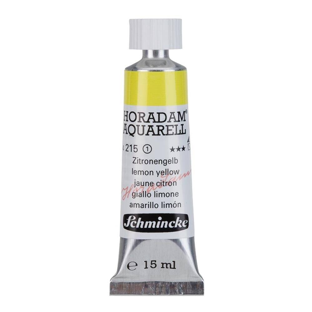 Schmincke Horadam Aquarell Artist Sulu Boya 15 ml Tüp Seri 1 215 Lemon Yellow