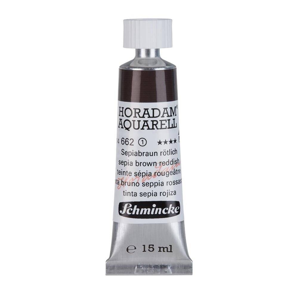 Schmincke Horadam Aquarell Artist Sulu Boya 15 ml Tüp Seri 1 662 Sepia BroTone