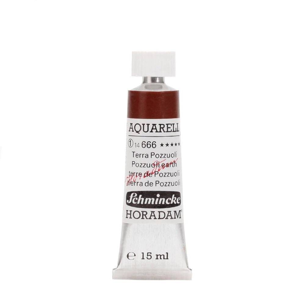 Schmincke Horadam Aquarell Artist Sulu Boya 15 ml Tüp Seri 1 666 Pozzuoli Earth