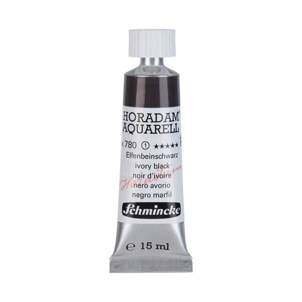 Schmincke Horadam Aquarell Artist Sulu Boya 15 ml Tüp Seri 1 780 Ivory Black