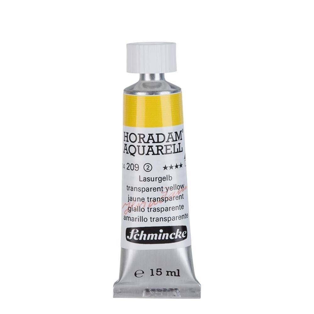 Schmincke Horadam Aquarell Artist Sulu Boya 15 ml Tüp Seri 2 209 Translucent Yellow