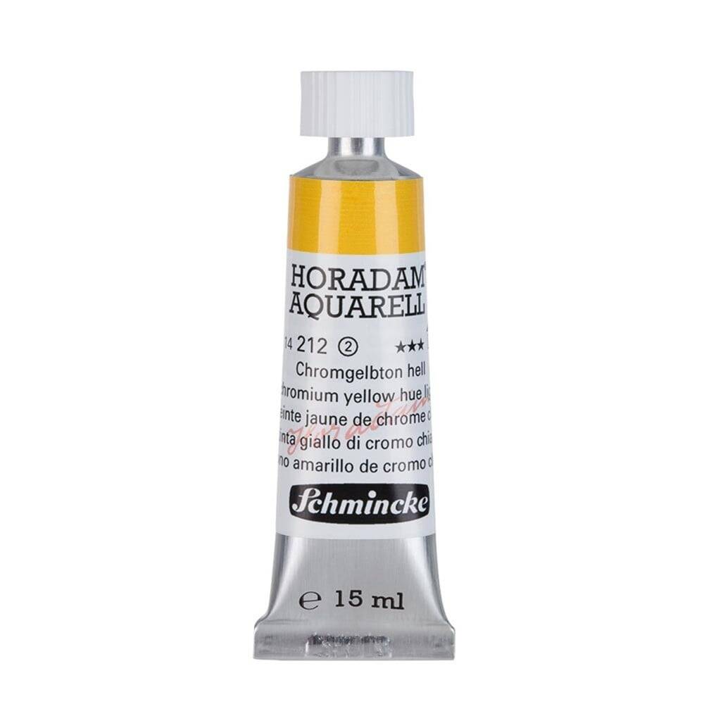 Schmincke Horadam Aquarell Artist Sulu Boya 15 ml Tüp Seri 2 212 Chrome Yellow Light No Lead