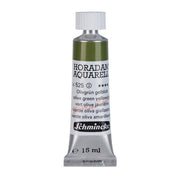 Schmincke Horadam Aquarell Artist Sulu Boya 15 ml Tüp Seri 2 525 Olive Green Yellowish